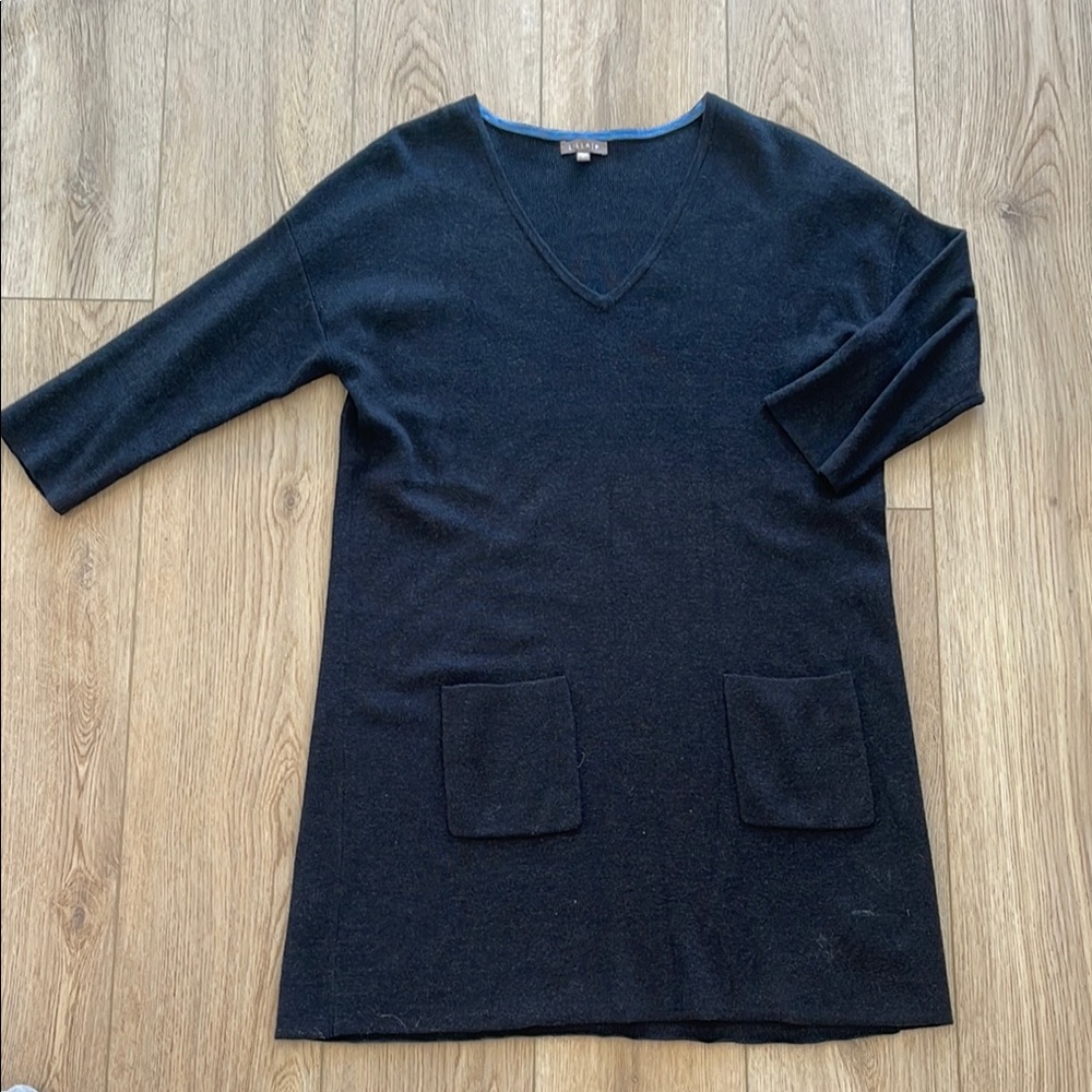 Lilla P Black Knit Top